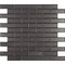 Msi Metallic Gray Bevel Subway SAMPLE Glass Mesh-Mounted Mosaic Tile ZOR-MD-0177-SAM - alternate 2
